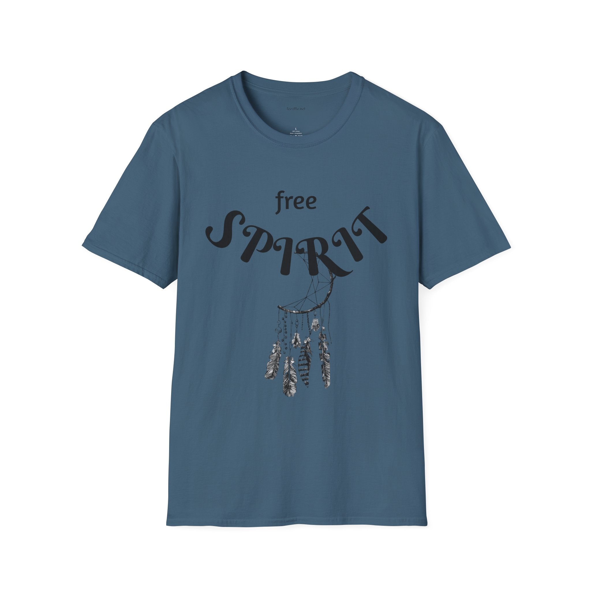 free SPIRIT - Unisex Softstyle T-Shirt 100% Cotton Graphic