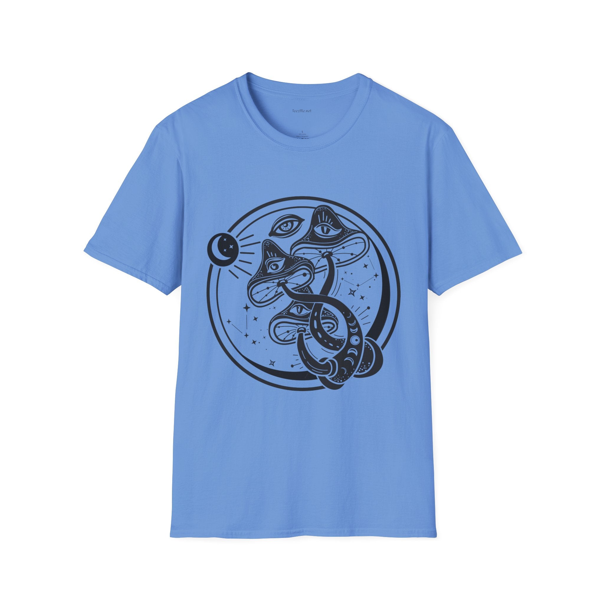 Mushrooms - Unisex Softstyle T-Shirt 100% Cotton Graphic