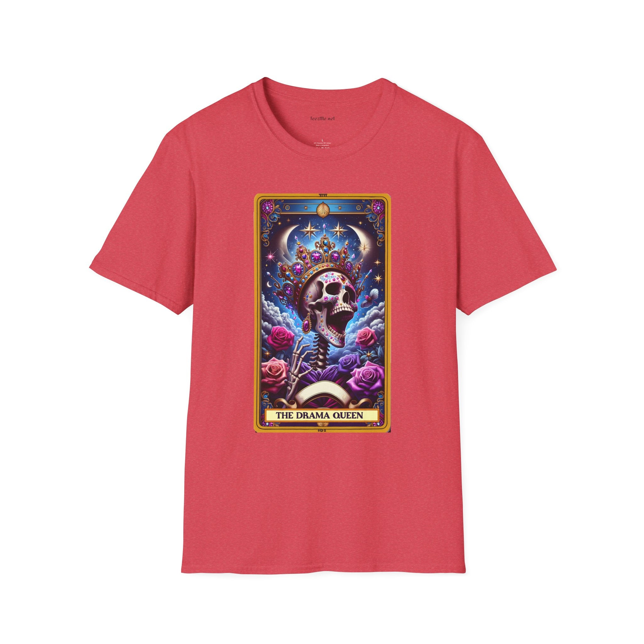 The Drama Queen Unisex Softstyle T-Shirt 100% Cotton  #tarot