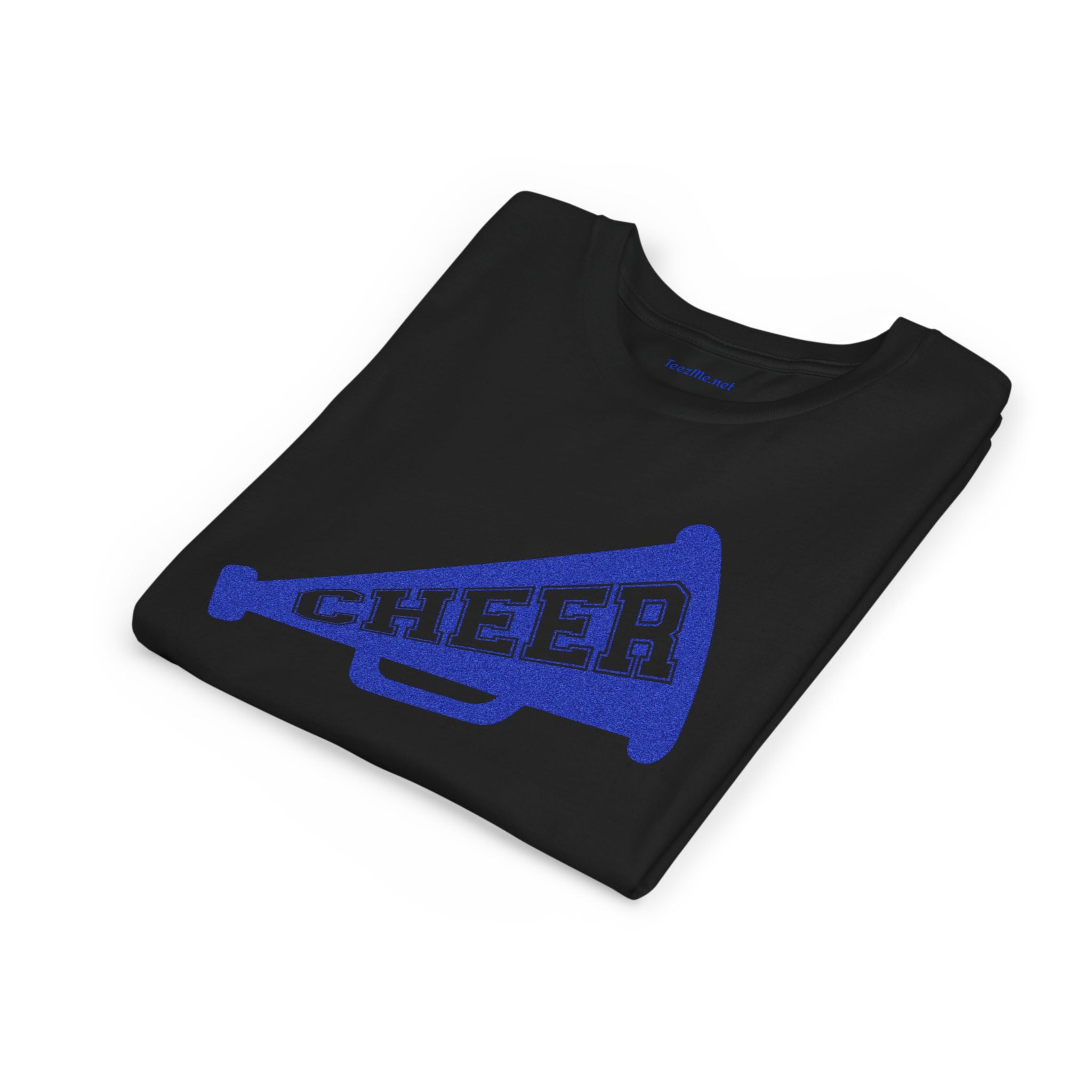 Youth Cheer Megaphone Tee – Kids Cheerleading Shirt