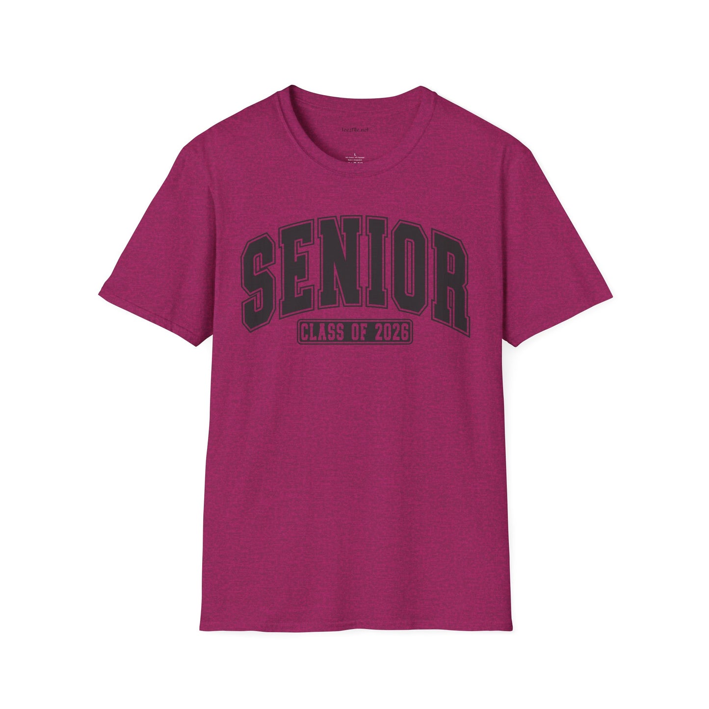 Senior Class of 2026 Unisex Softstyle T-Shirt 100% Cotton Graphic
