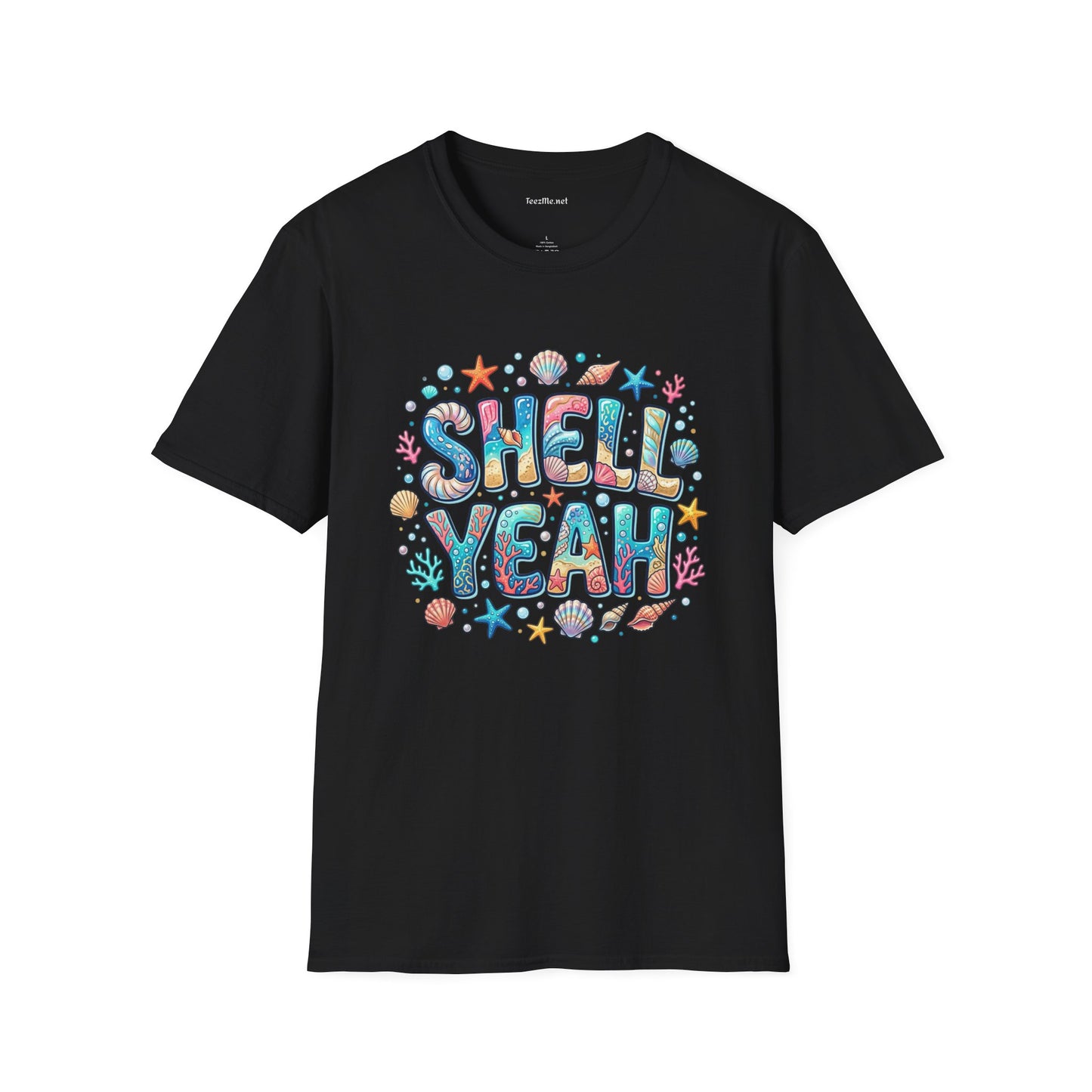 Shell Yeah Unisex Softstyle T-Shirt 100% Cotton Graphic