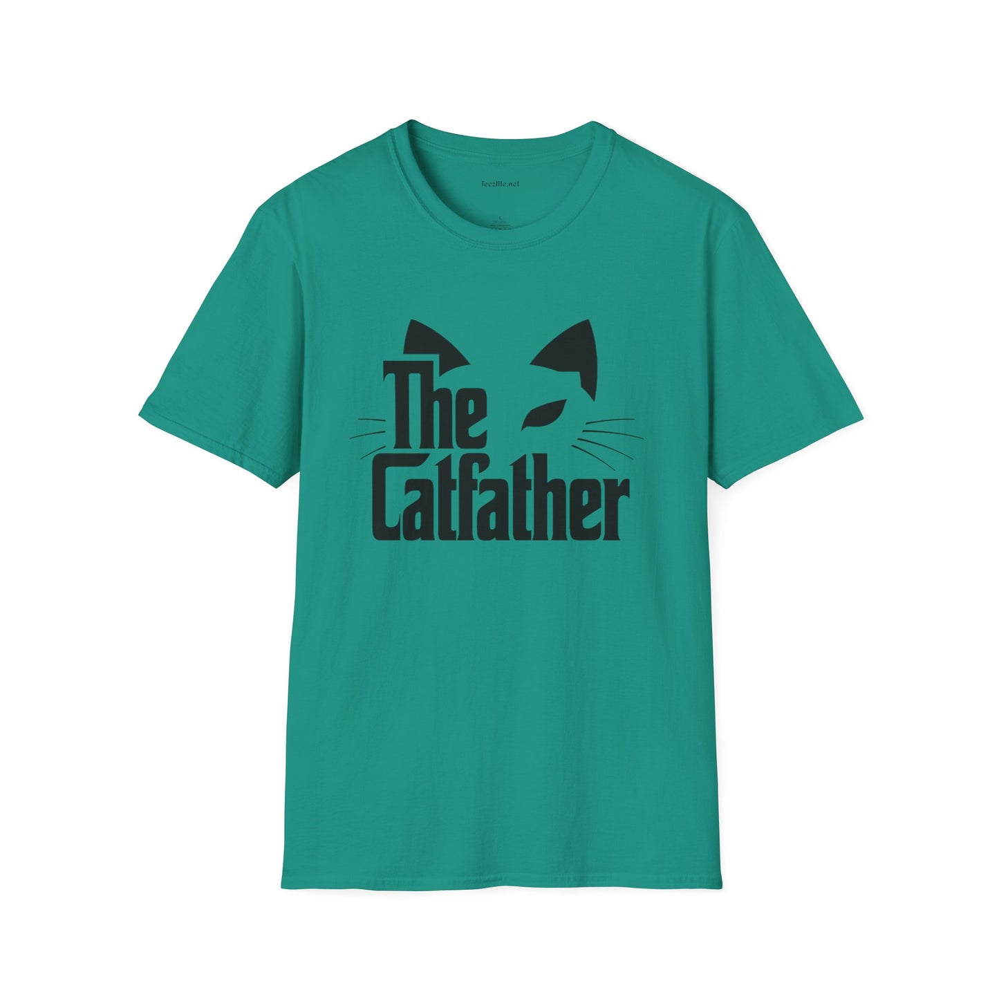 The Catfather 1 Unisex Softstyle T-Shirt 100% Cotton Graphic