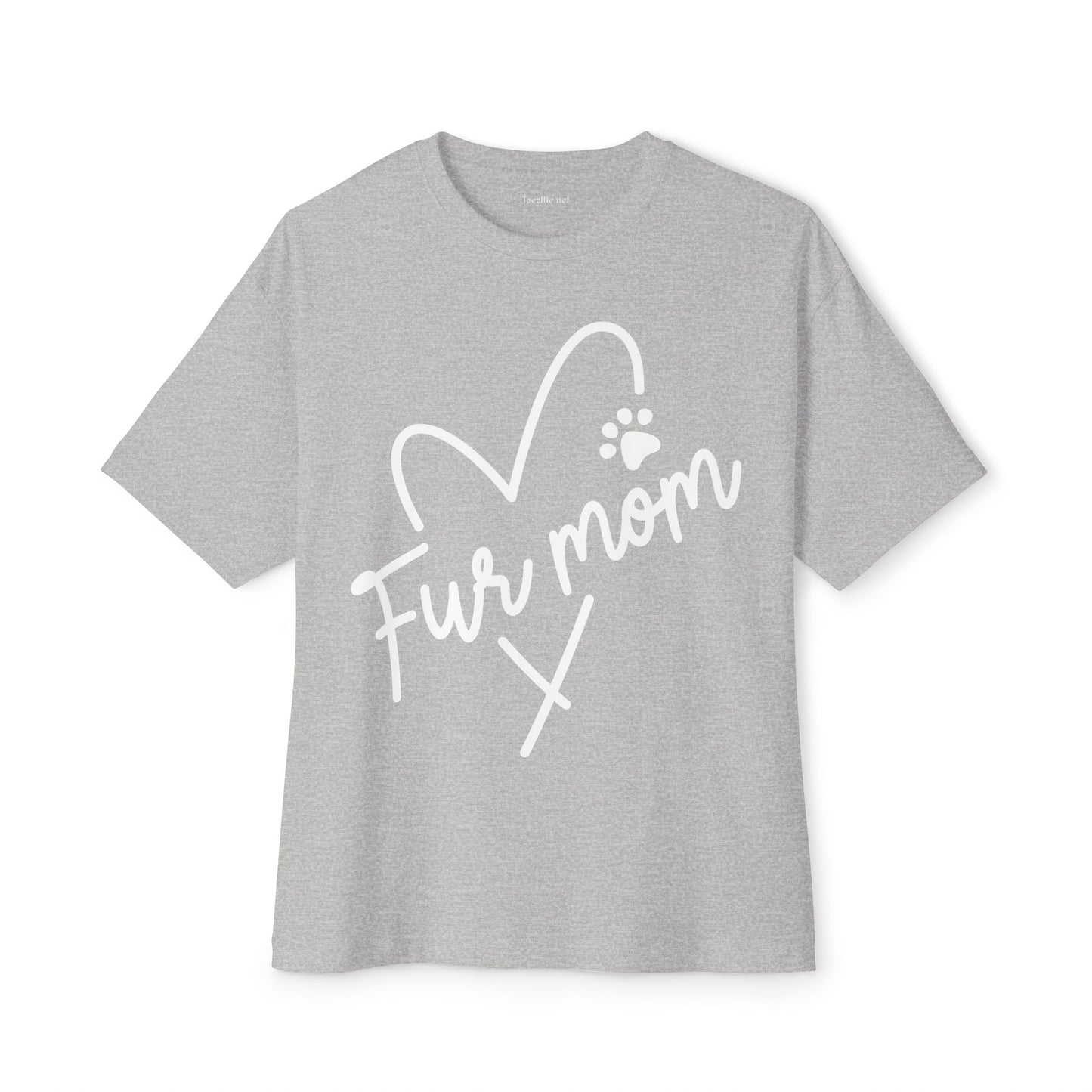 Fur Mom 01 Unisex Oversized Boxy Tee