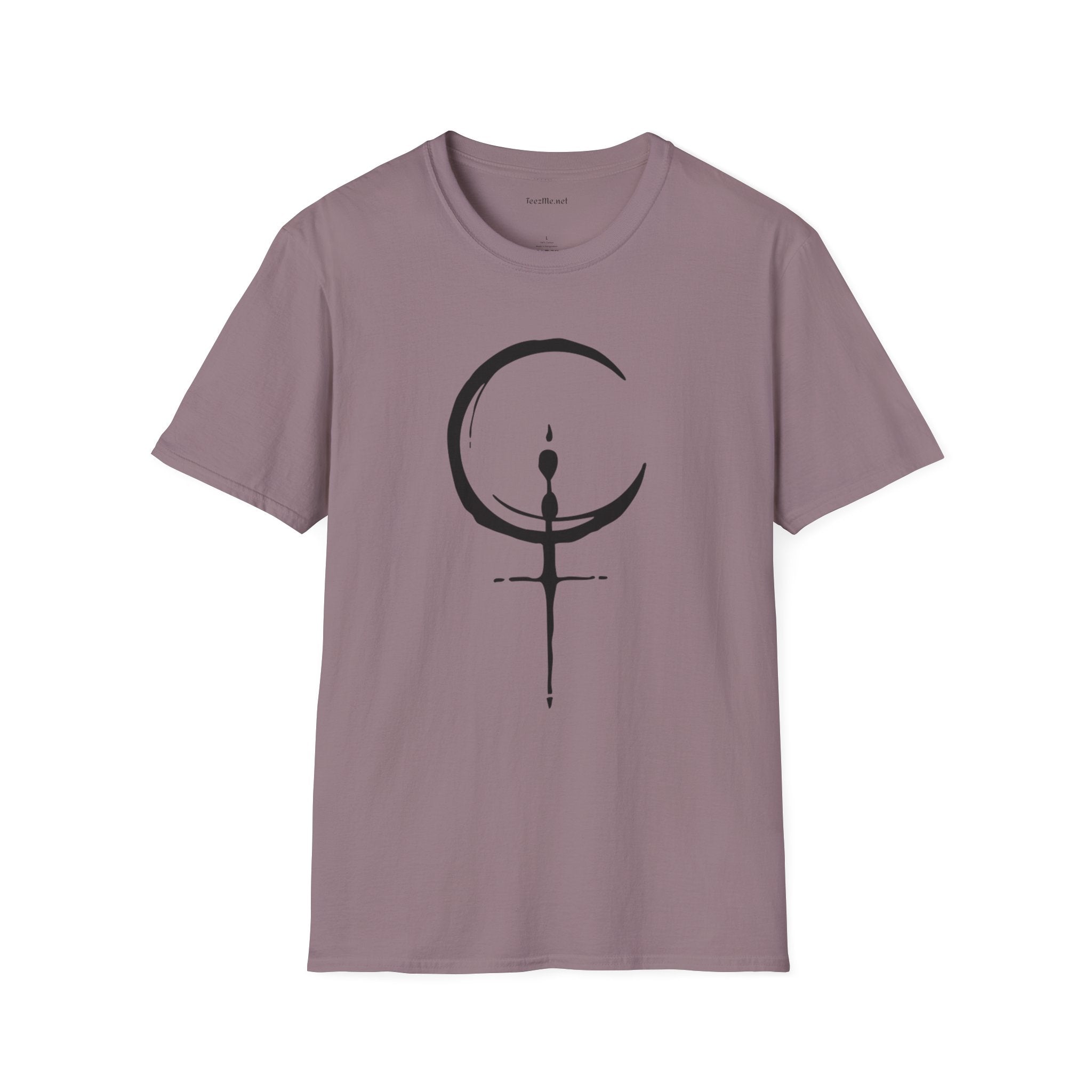 Lilith Symbol (black) Unisex Softstyle T-Shirt 100% Cotton Graphic