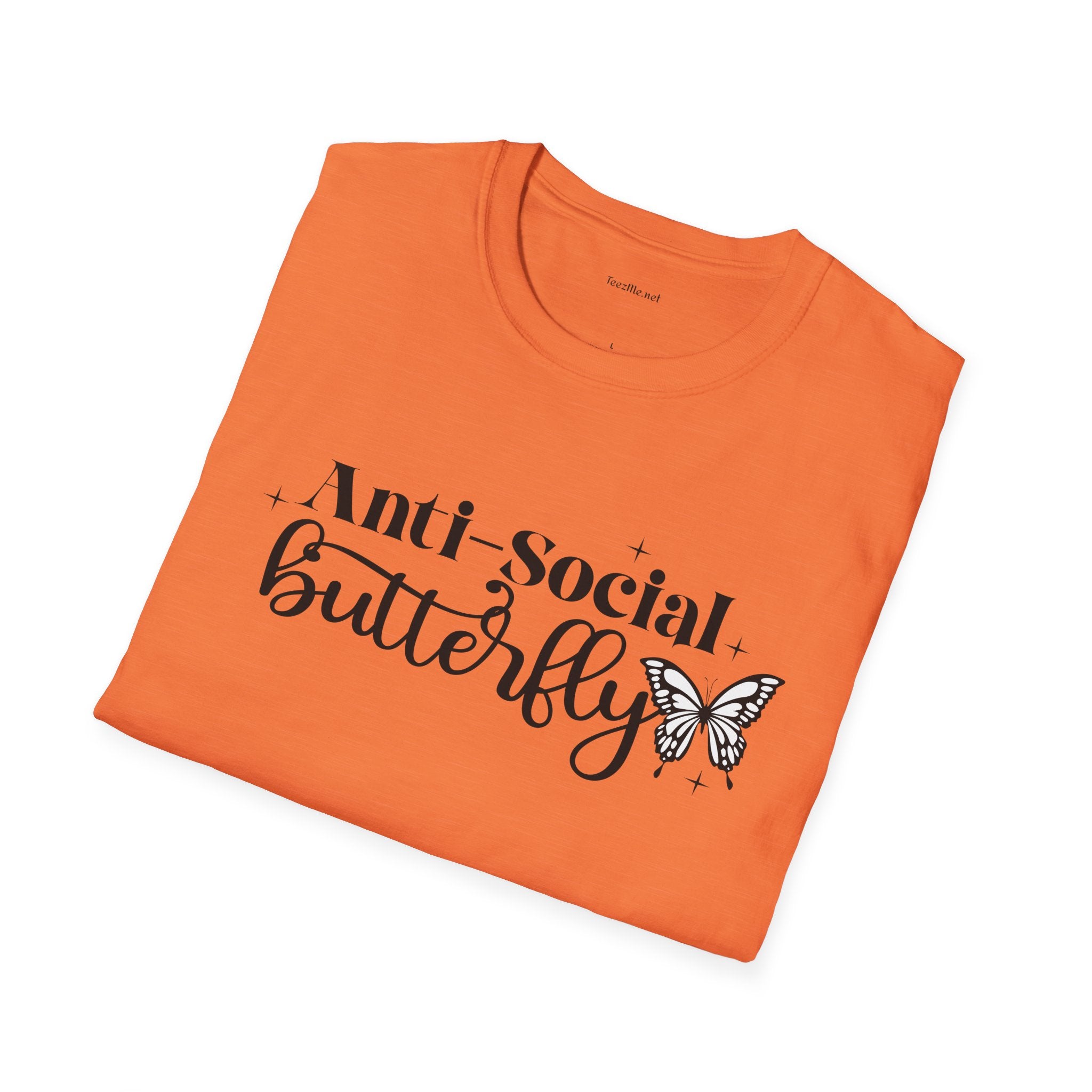 Anti-Social Butterfly T-Shirt — Cute Introvert Graphic Tee