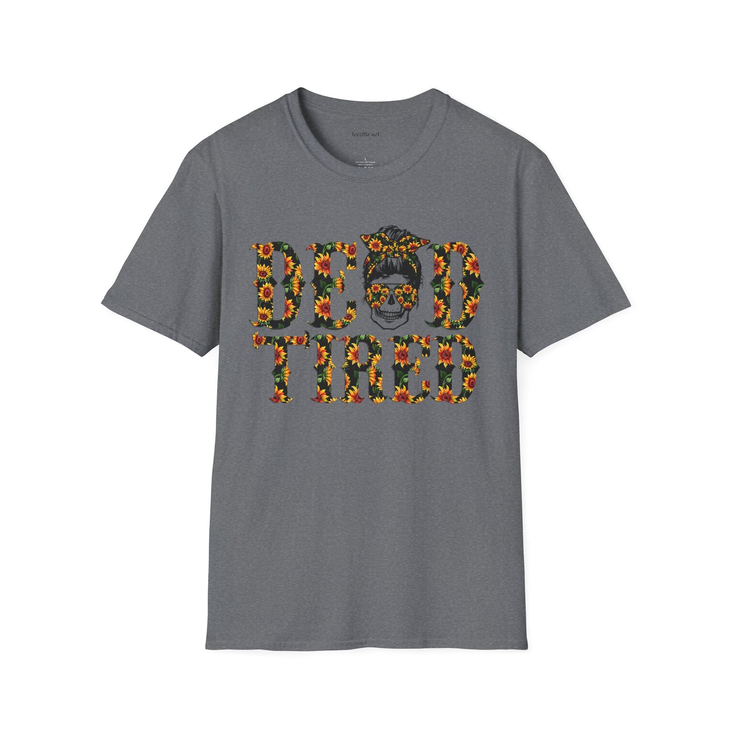 Dead Tired Mom Unisex SoftStyle T-Shirt 100% Cotton