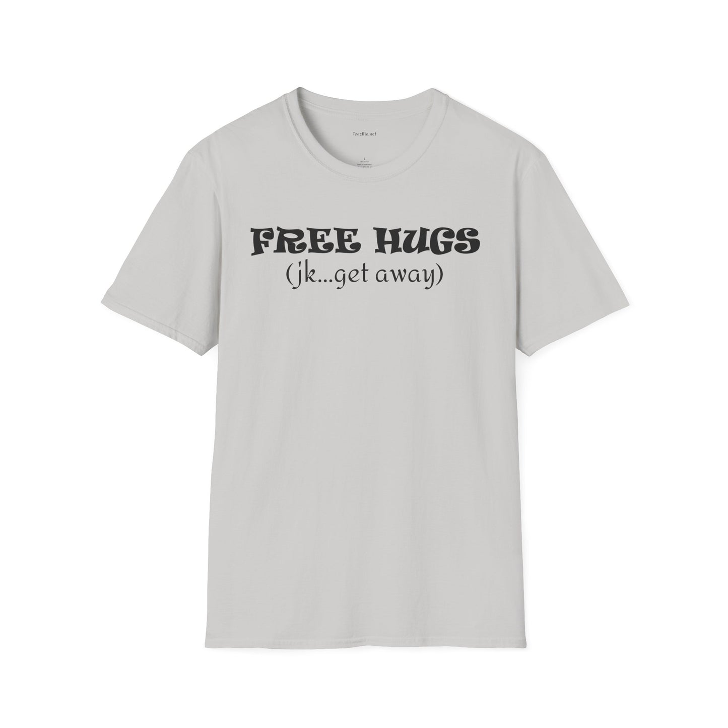 FREE HUGS - Unisex Softstyle T-Shirt 100% Cotton Graphic