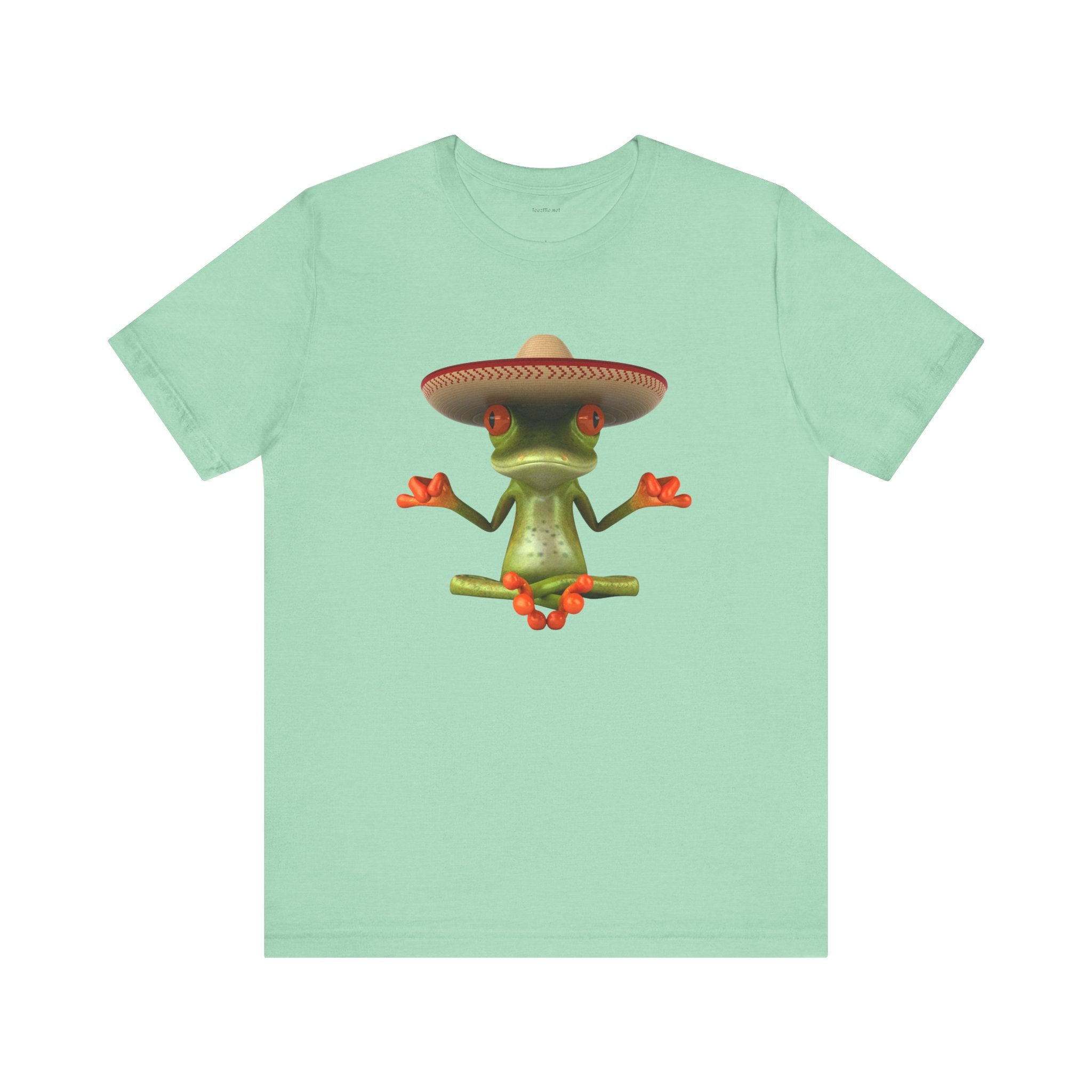 Frog Meditating - Unisex Jersey Short Sleeve Tee
