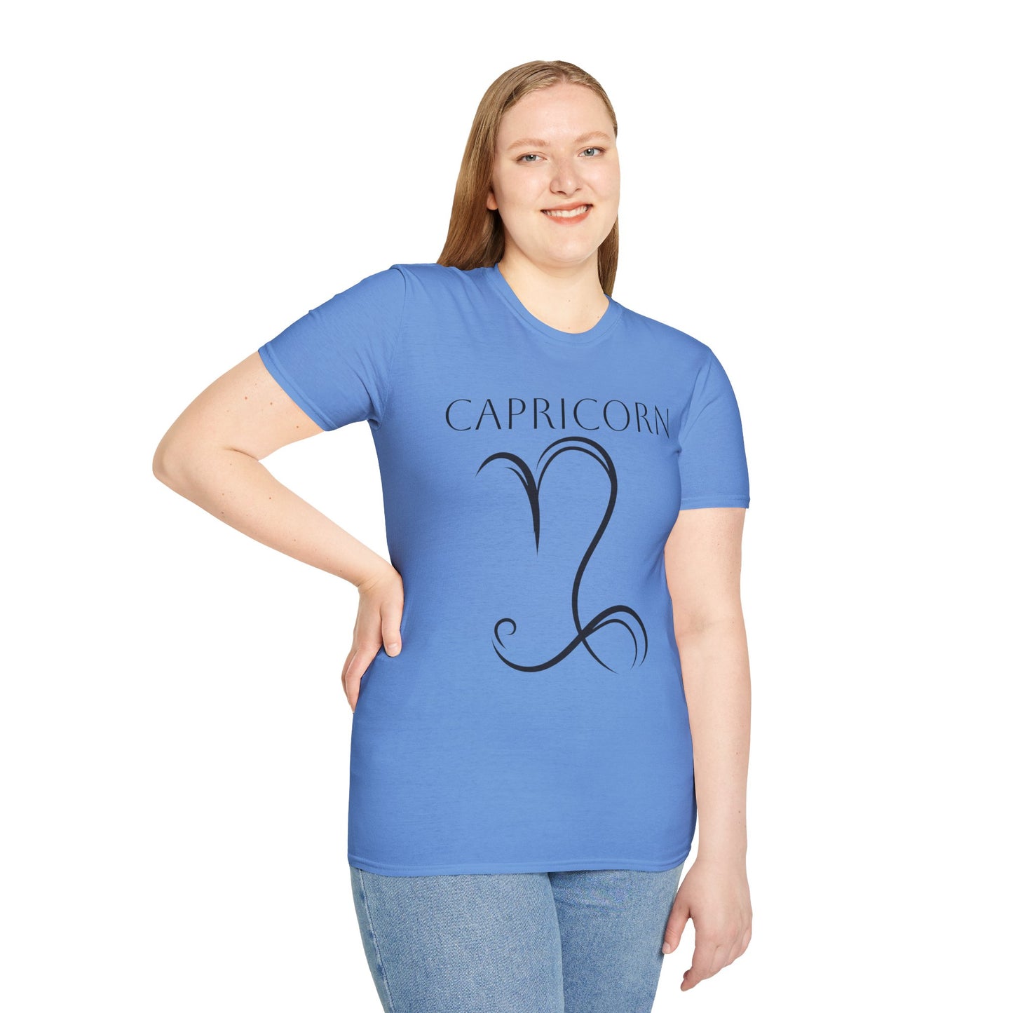 CAPRICORN - Unisex Softstyle T-Shirt 100% Cotton Graphic