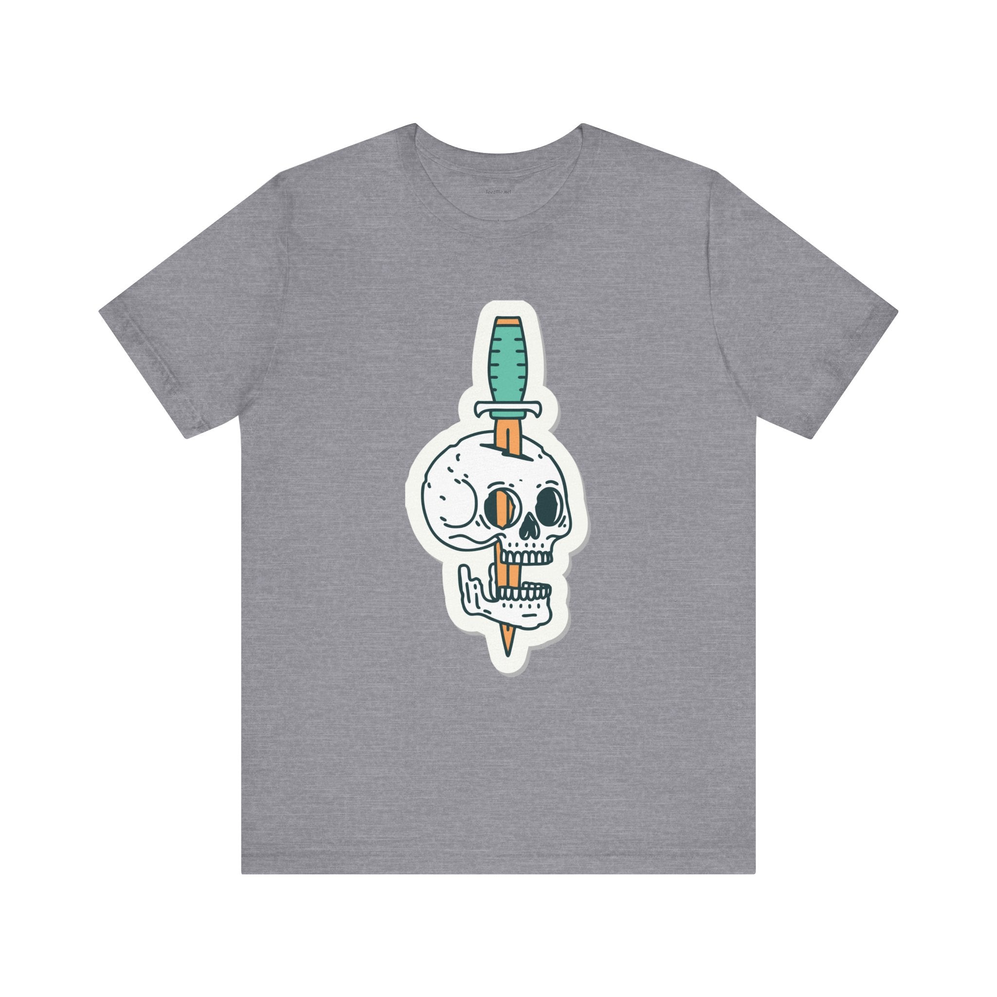 Skull dagger - Unisex Jersey Short Sleeve Tee