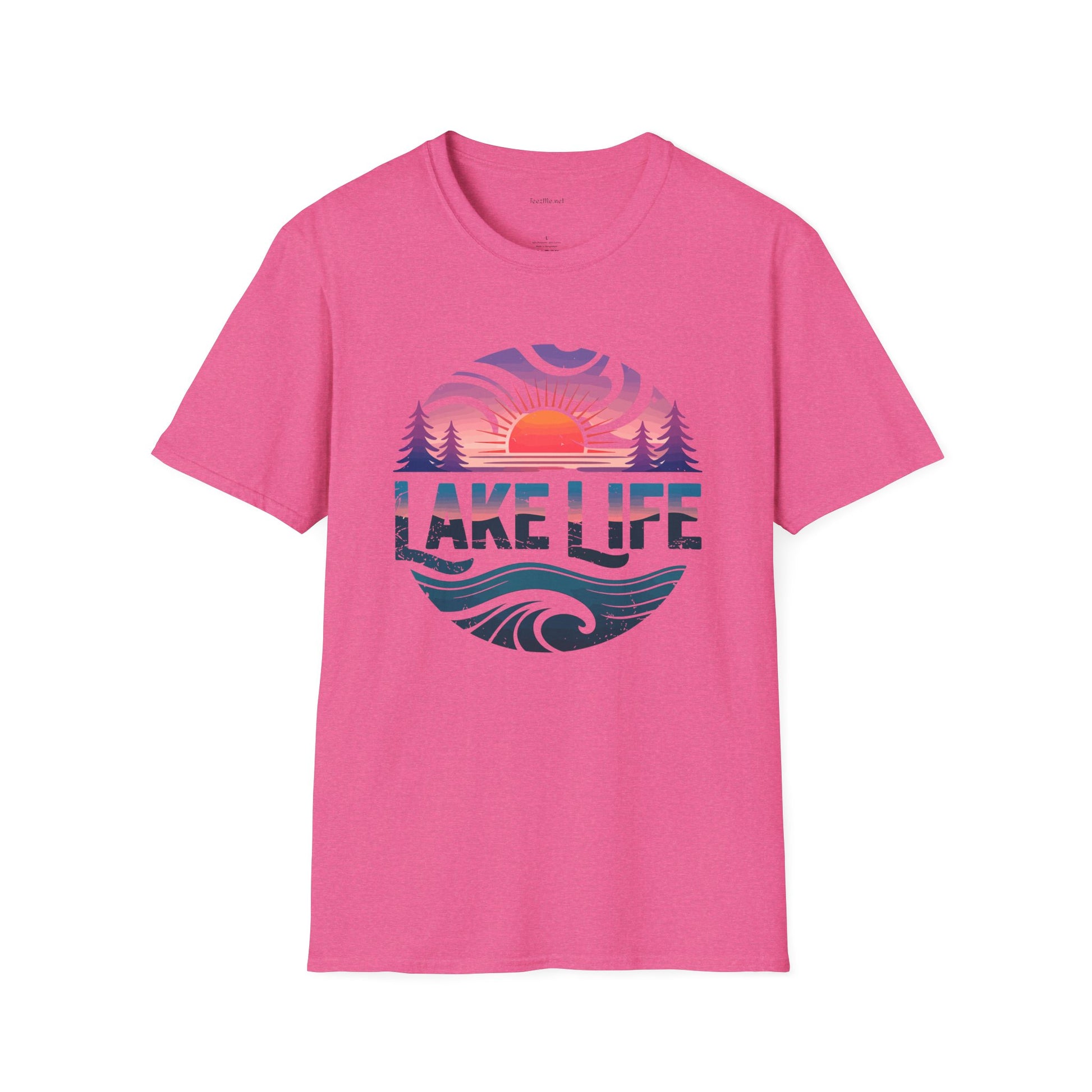 Lake Life  - Unisex Softstyle T-Shirt 100% Cotton Graphic