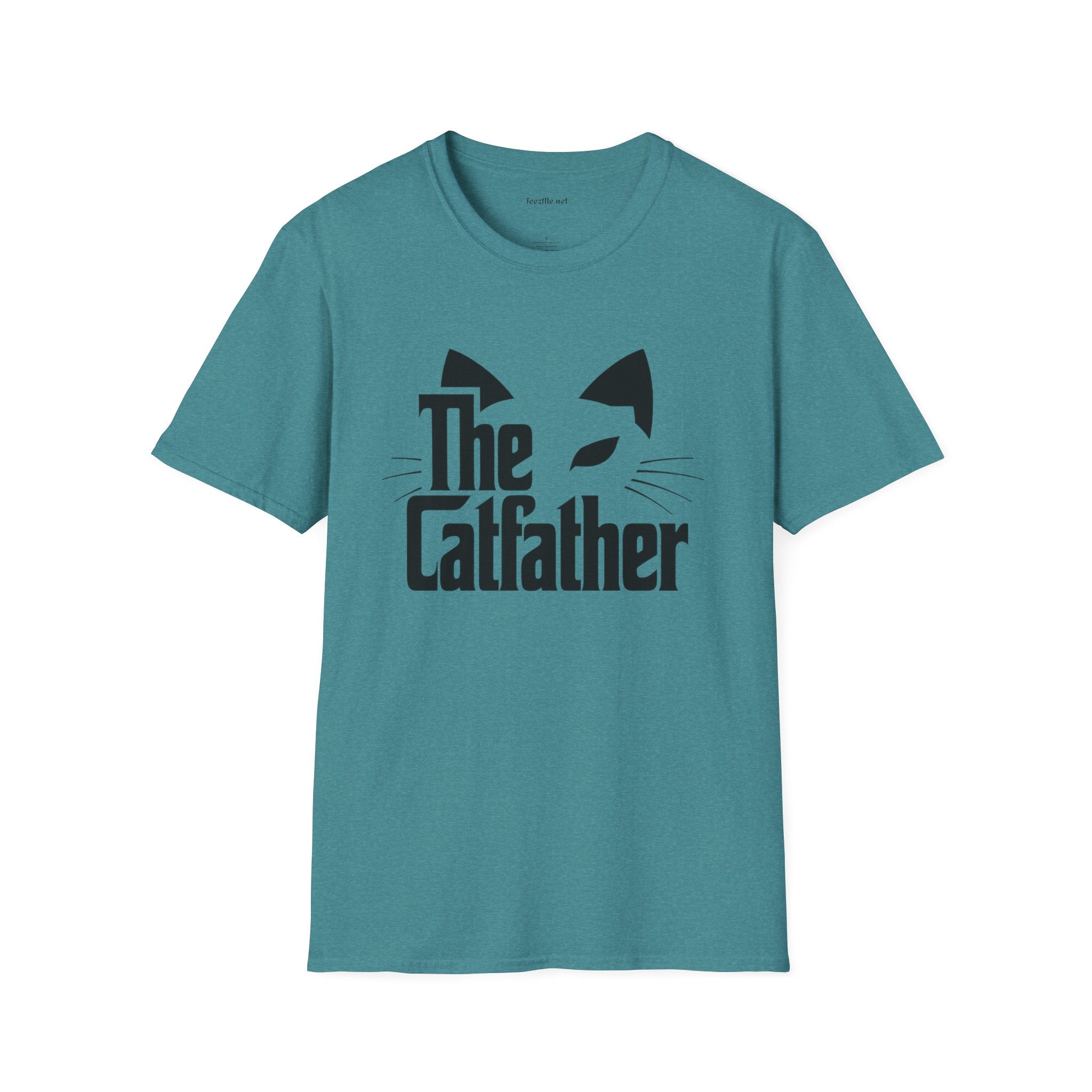 The Catfather 1 Unisex Softstyle T-Shirt 100% Cotton Graphic
