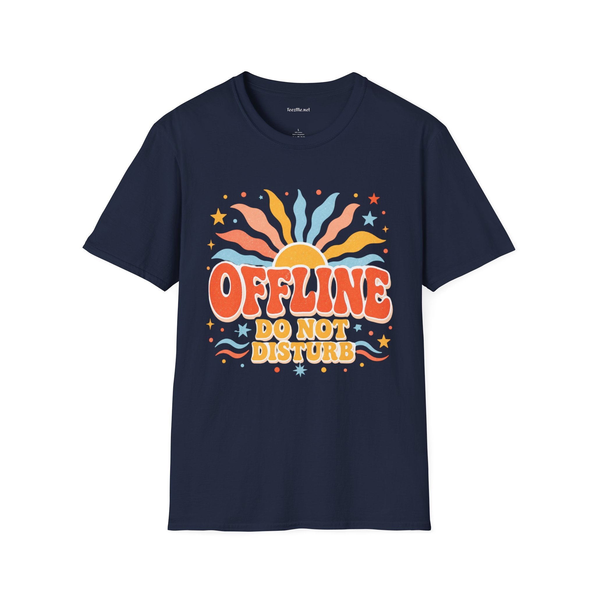 OFFLINE Do Not Disturb Unisex Softstyle T-Shirt 100% Cotton Graphic